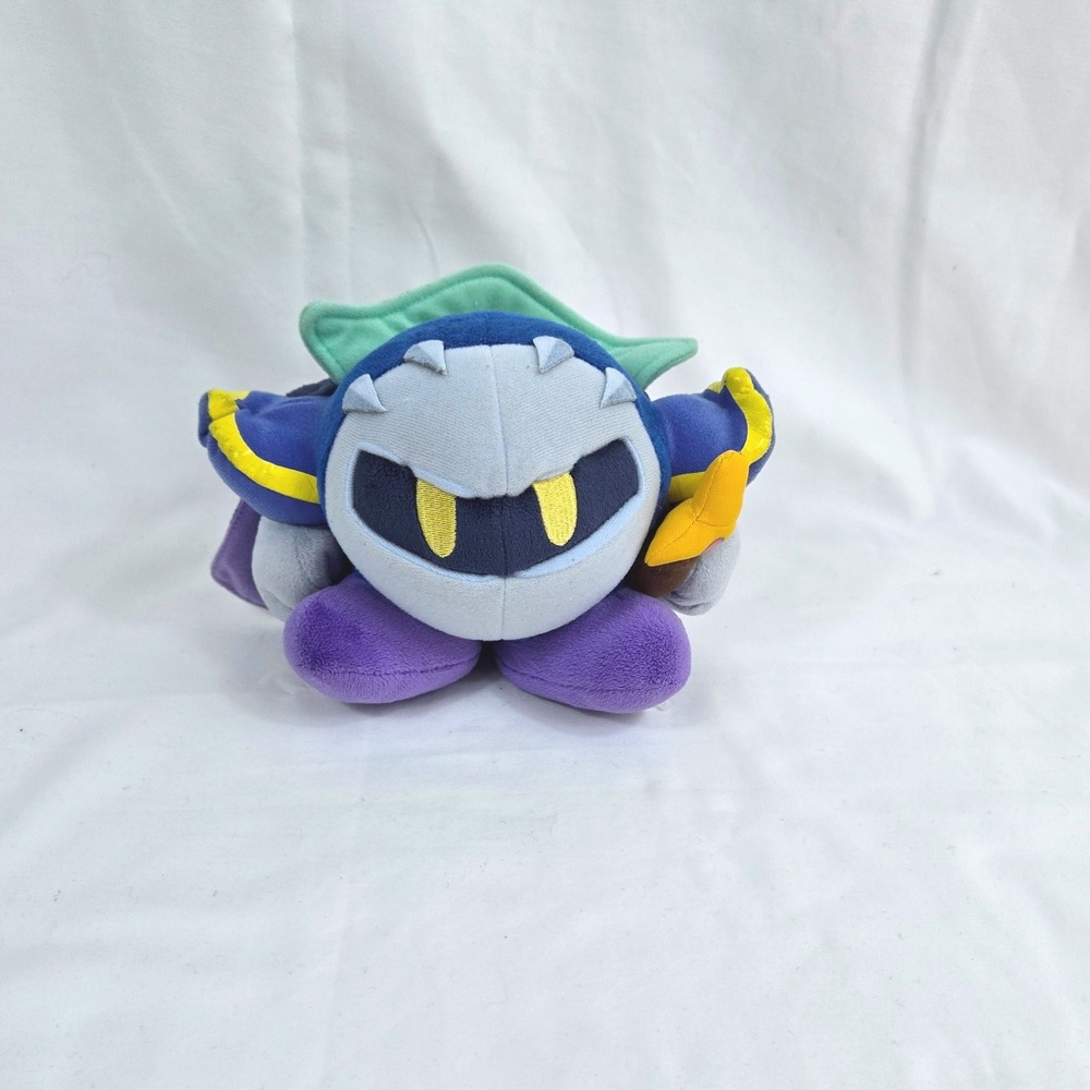 Little Buddy Kirby Adventure All Star Collection Meta Knight 9" Plush Toy